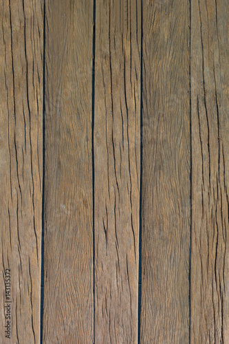 Old brown wooden plank texture for background