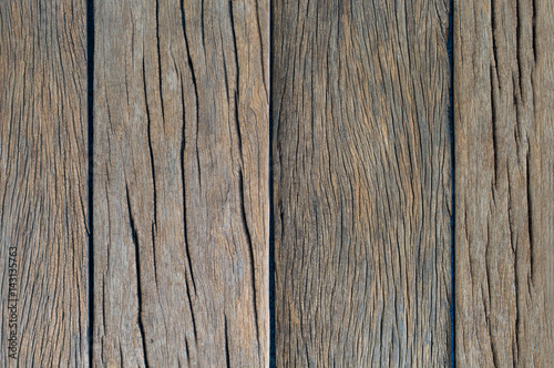 Old brown wooden plank texture for background and texture