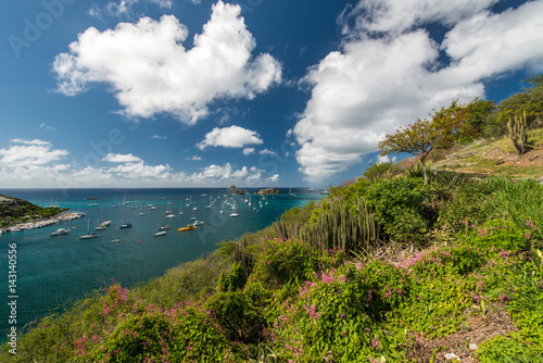Saint Barthelemy island, Caribbean sea © forcdan