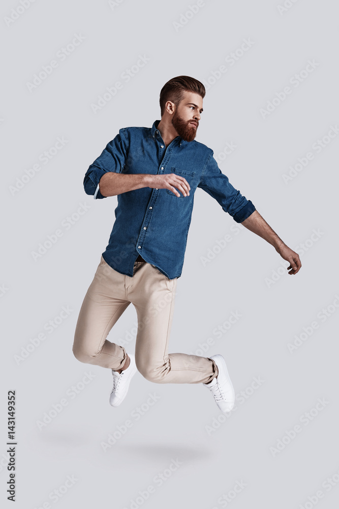 Feeling comfortable in his style. Feeling comfortable in his style.
