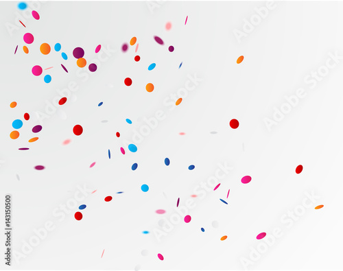 Colorful confetti background  photo