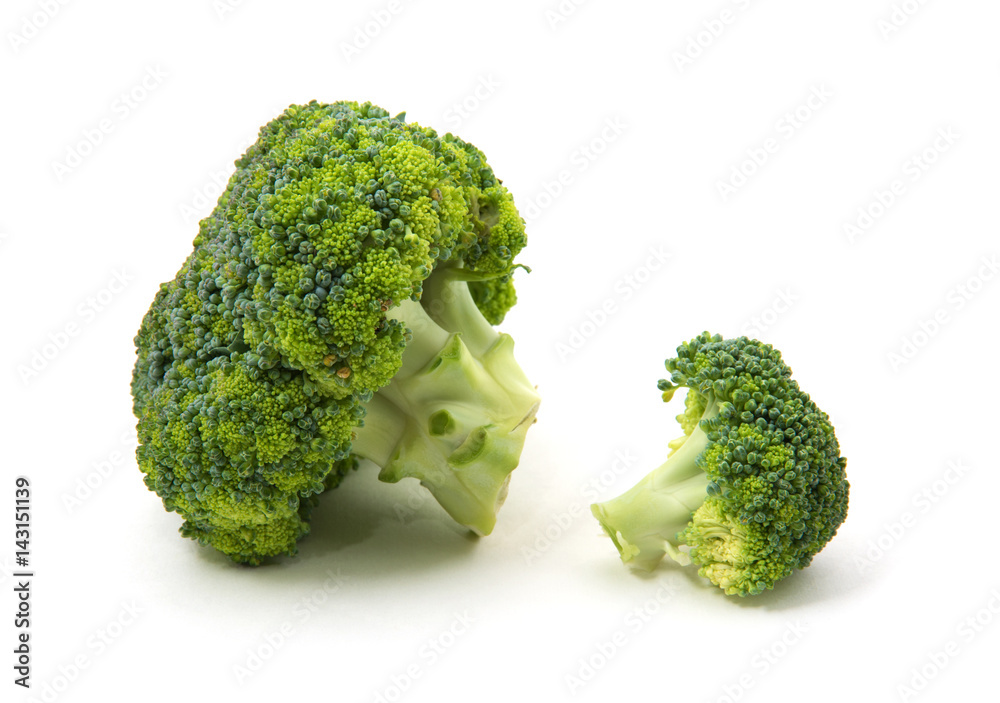 Broccoli isolated on white background Broccoli isolated on white background