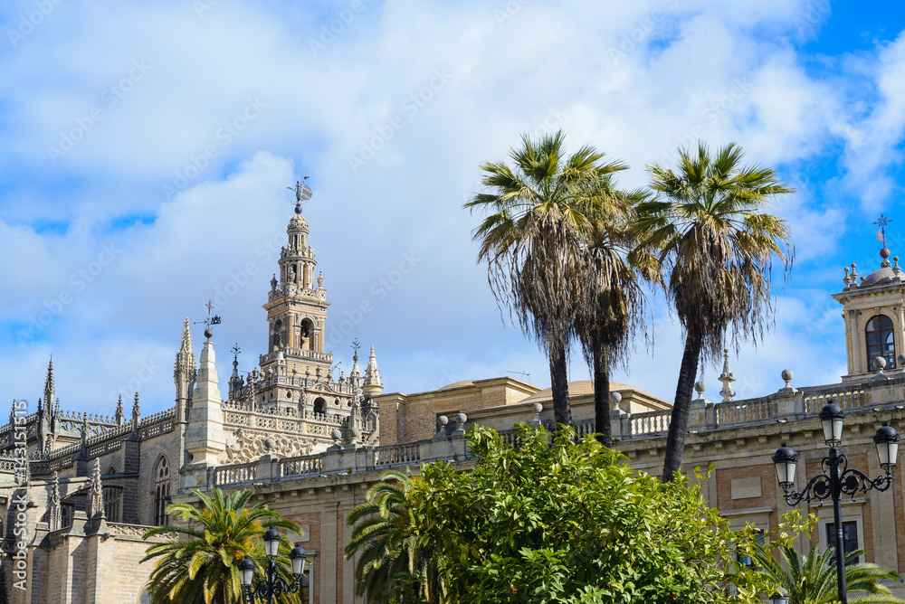 Downtown of Seville, Spain