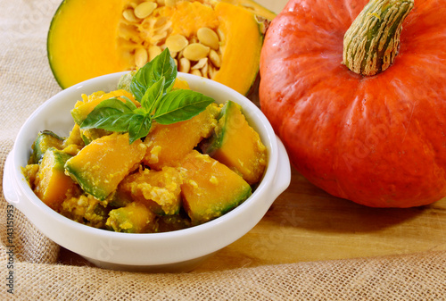 Photos Easy Pumpkin Menu.
Stir Fried Pumpkin with Egg (Thai Food)