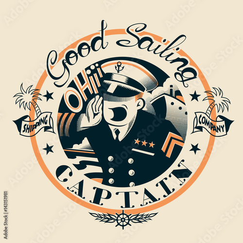 Screaming official marine