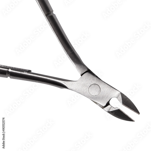 Nail nipper isolated on white background