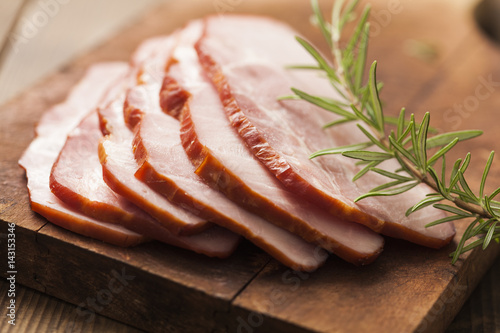 Obraz na plátne Smoked ham