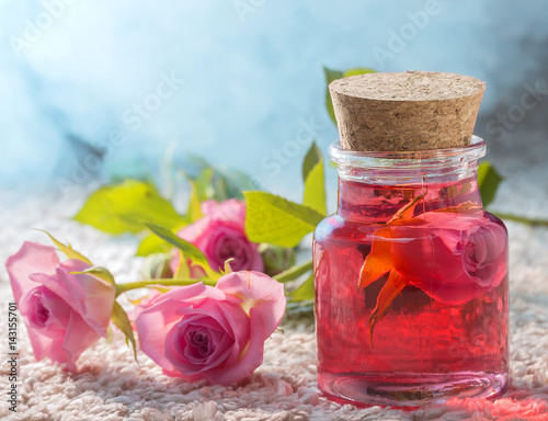 Rose attar for Spa of procedures from natural ingredients