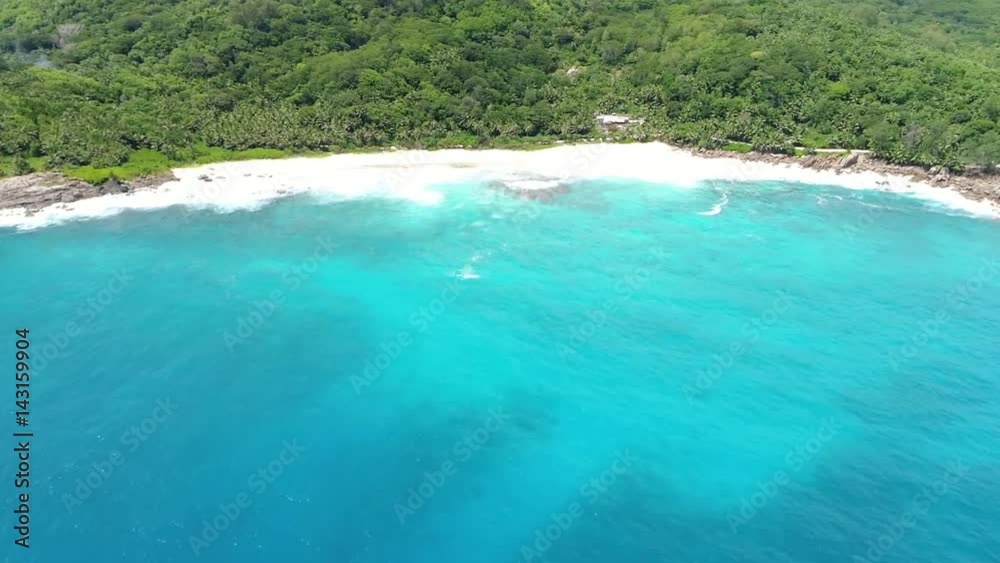 Anse Bazarca - Wildromantischer Strand, Seychellen Anse Bazarca - Wildromantischer Strand, Seychellen