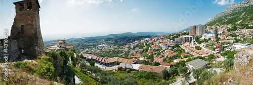 Kruje  a town and a municipality in north central Albania. Located between Mount Krujë and the Ishëm River, the city is only 20 km north from the capital of Albania, Tirana. August 2016