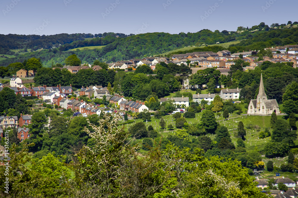 stroud town village gloucestershire england uk stroud town village gloucestershire england uk