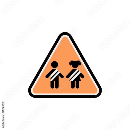 VECTOR. Safety clothing with reflective stripes. For safe work.Template for fashion design / children.