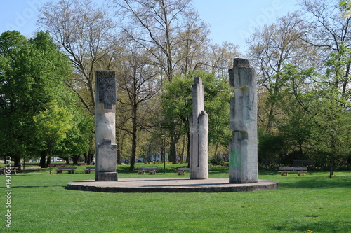 Statue dans le parc Paul Mistral