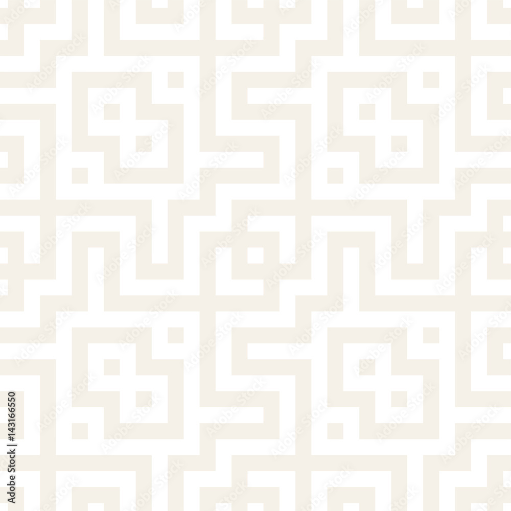 Maze Tangled Lines Contemporary Graphic. Abstract Geometric Background Design. Vector Seamless Pattern. Maze Tangled Lines Contemporary Graphic. Abstract Geometric Background Design. Vector Seamless Pattern.