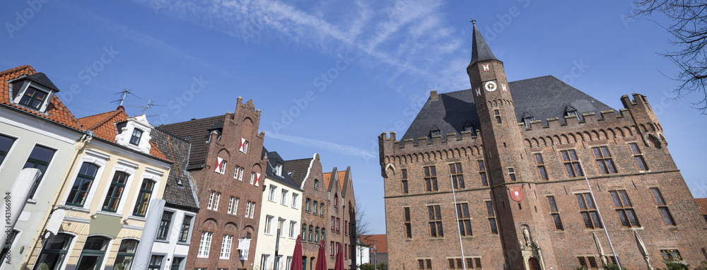 Fototapeta premium kalkar germany historic townhall
