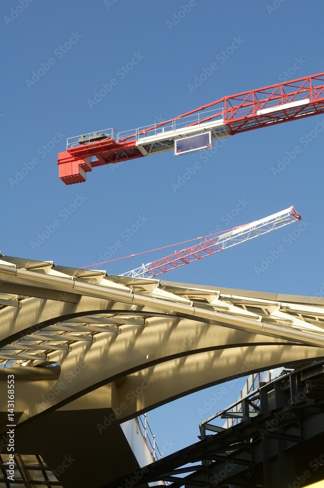 Fototapeta premium chantier métallique