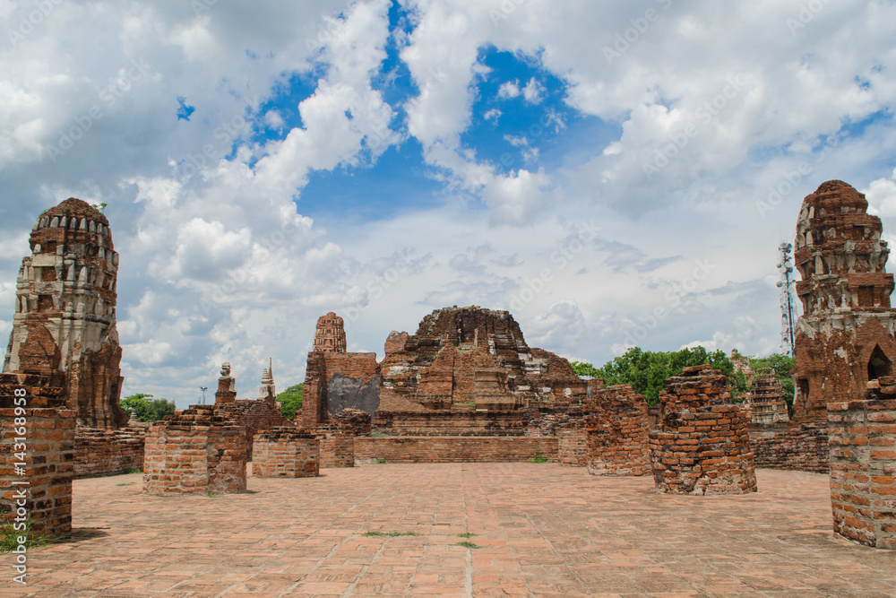 Wat Mahathat temple