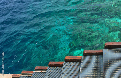 Stairs in to the Deep Ocean © Emilian