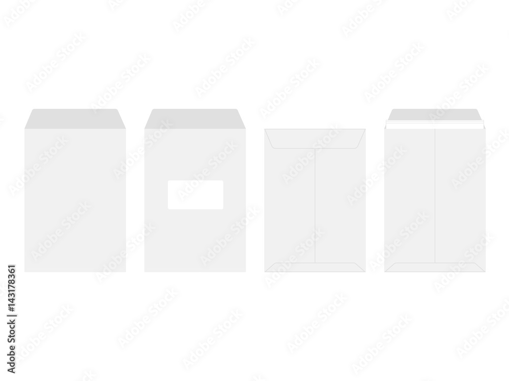 封筒のイラストセット 封筒のイラストセット
