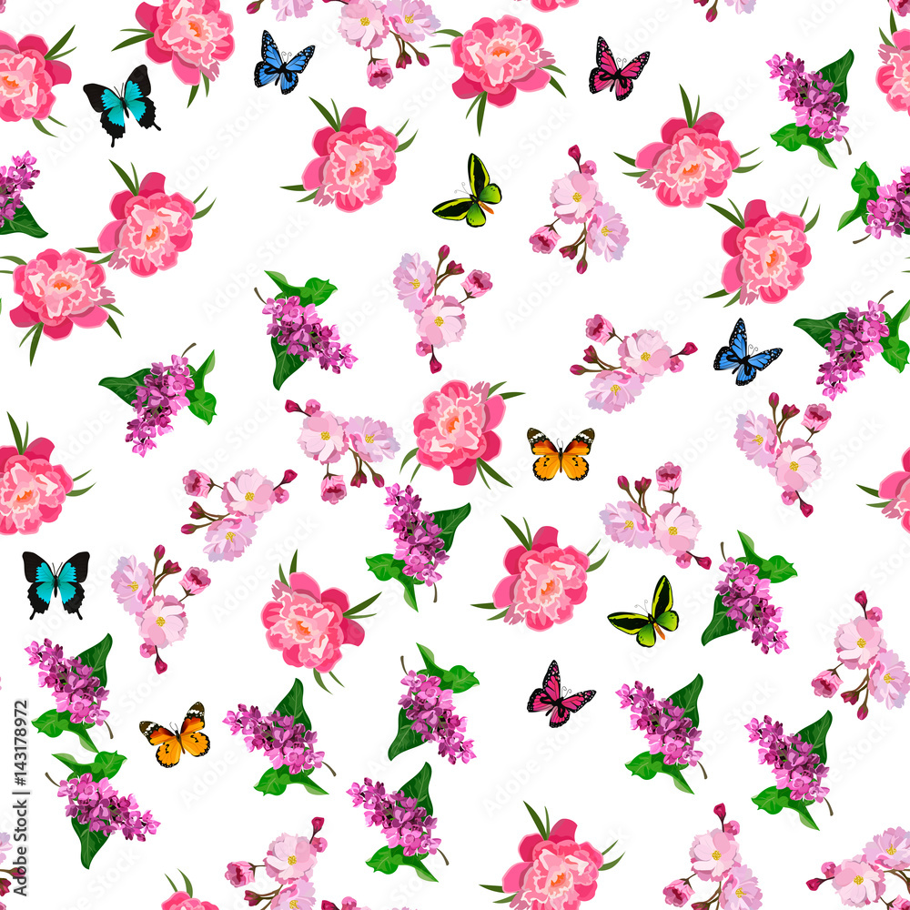 blooming lilac flower blooming lilac flower