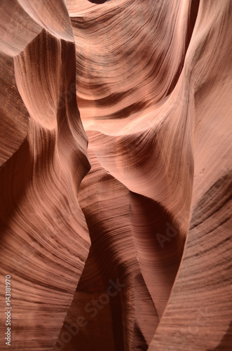 Navajo Sandstone in Antelope Canyon in Page, Arizona photo