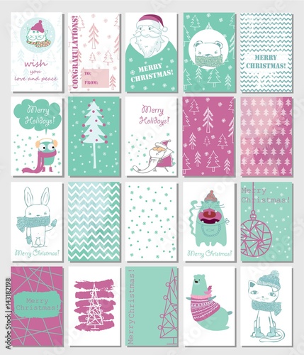 Collection of Christmas cards.