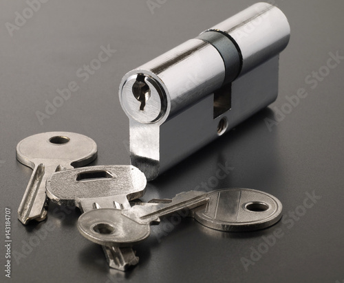 Pin tumbler of cylinder lock internal mechanism and set of assorted wrong keys