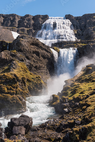 Dynjandi waterfall