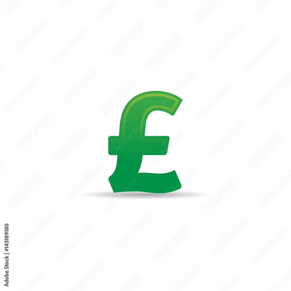 Color Icon - Poundsterling symbol Color Icon - Poundsterling symbol