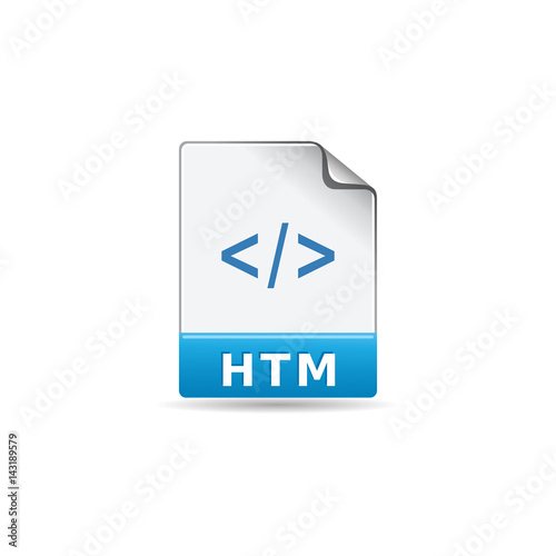 Free Download Color Icon - Web page file format - GFXLoad