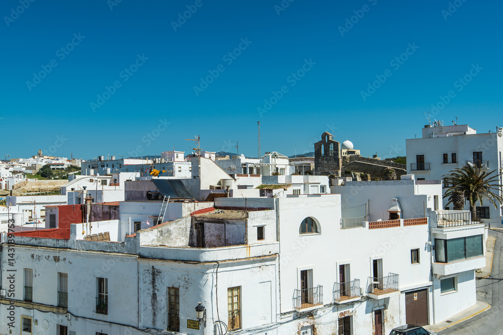 Spanish touristic village of Tarifa, Spain