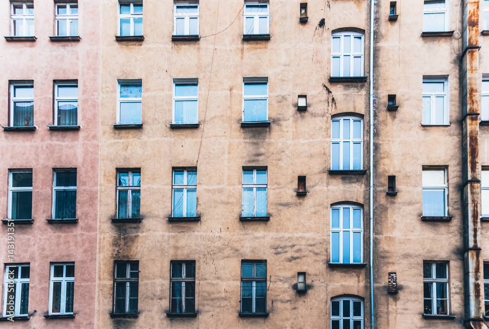 Communism era building in Poland