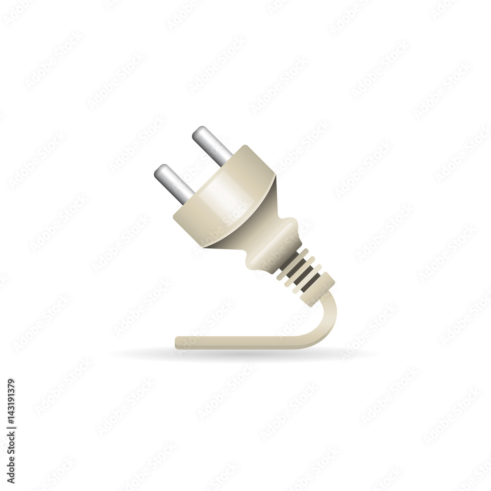 Color Icon - Electric plug Color Icon - Electric plug