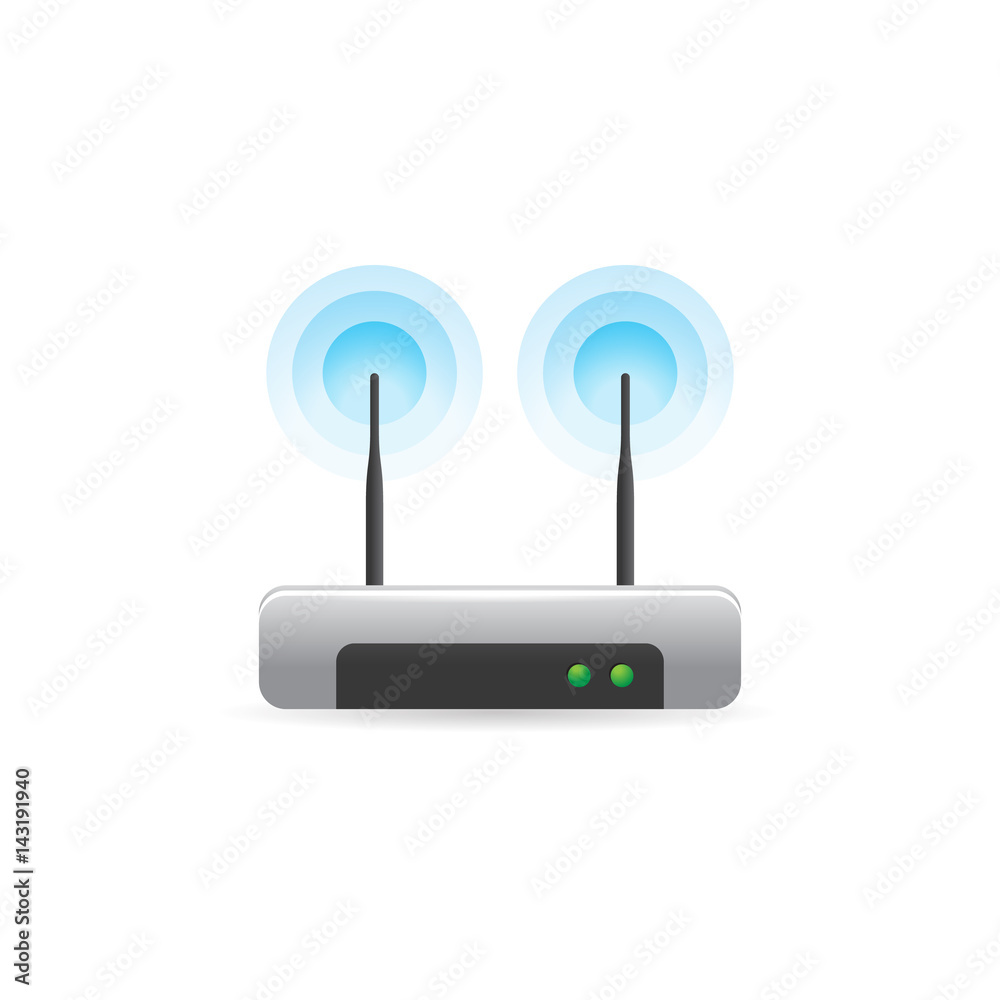 Color Icon - Router Color Icon - Router