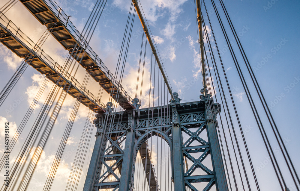 Fototapeta premium Manhattan Bridge in New York City
