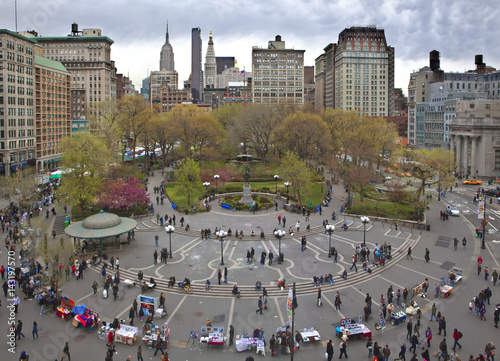 Union Square, New York. Vew from above © MISHELLA