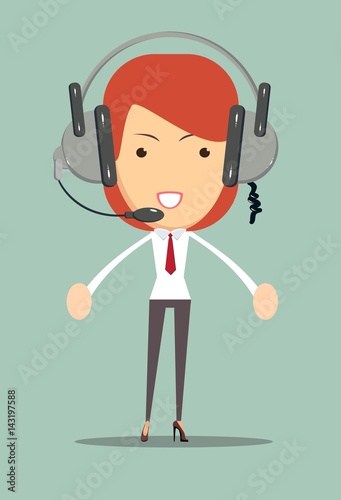 Dispatcher consultant icon.