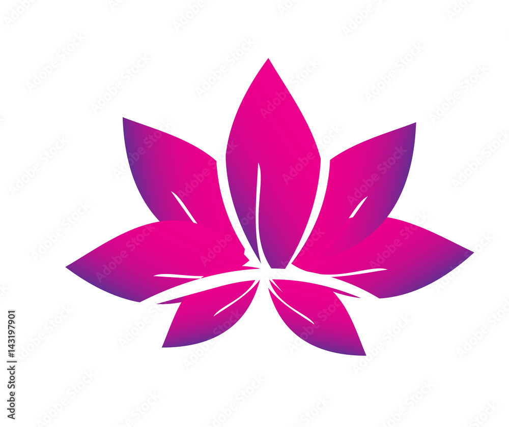 Lotus flower spa vector logo Lotus flower spa vector logo