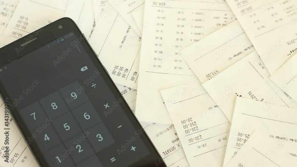 Keeping Track Of Receipts. Money Management. Sales receipts for purchasing of the goods Keeping Track Of Receipts. Money Management. Sales receipts for purchasing of the goods