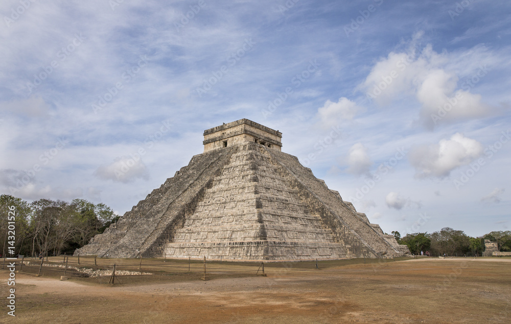ancient site of Chichen ize in Yukatan region of Mexico