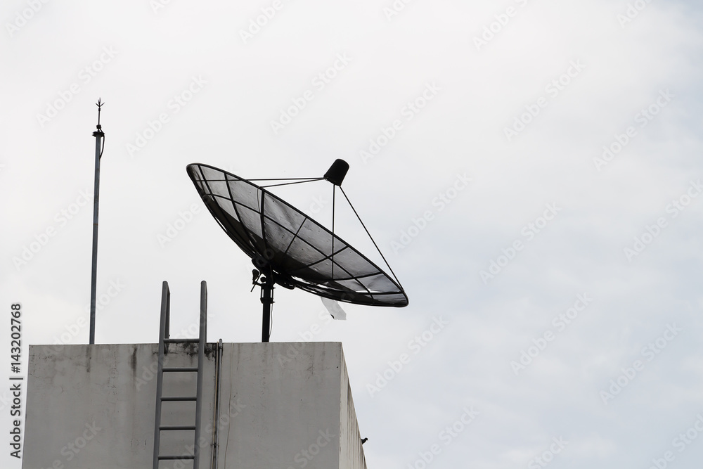 Satellite dish for communication Satellite dish for communication