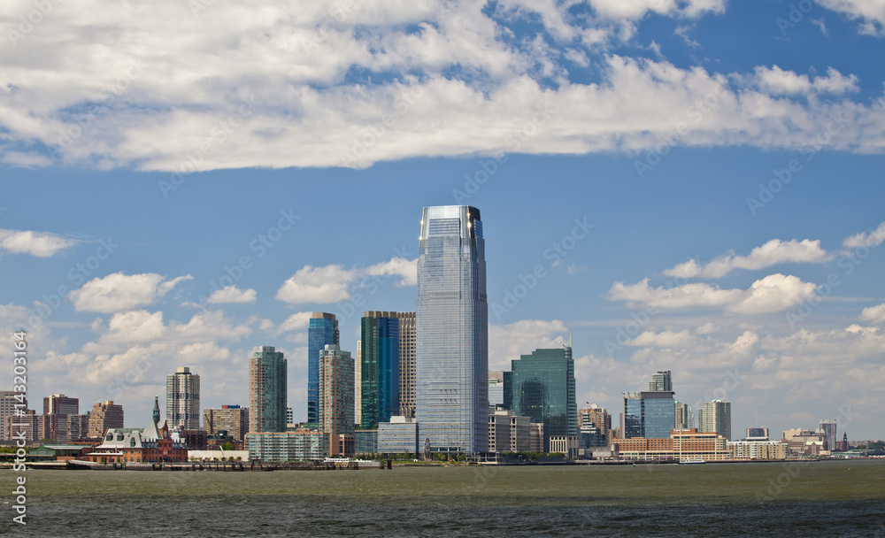 Skyline of Downtown Jersey City Skyline of Downtown Jersey City