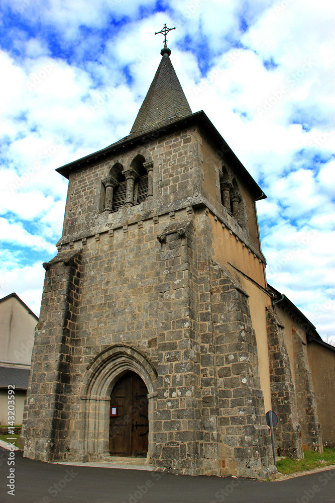 Eglise d'Aix en Corrèze.