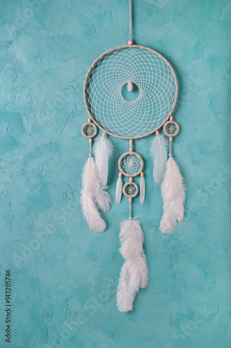 Mint cream dream catcher