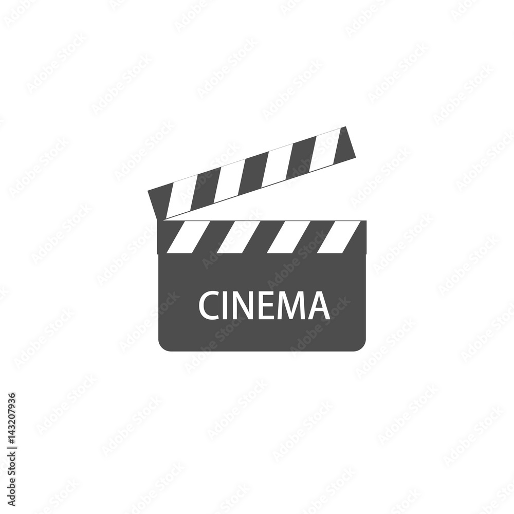 video icon cinema sign