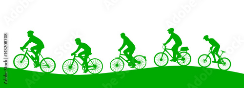 Silhouette Radtour