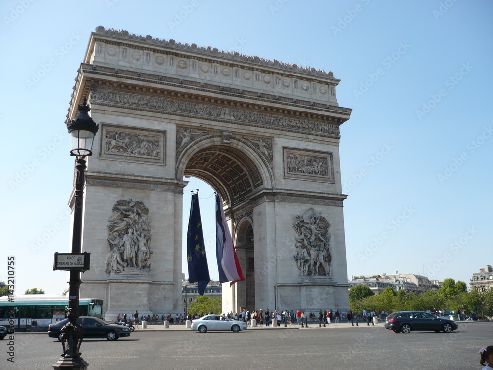 Obraz premium L´Arc de Triomphe in Paris