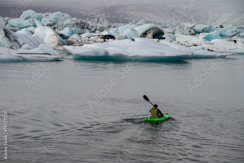 Jokulsarlon laggon in Iceland photo