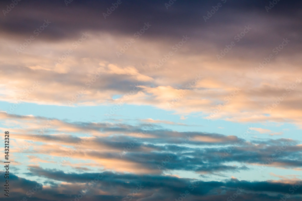 colorful dramatic sky with cloud at sunset colorful dramatic sky with cloud at sunset