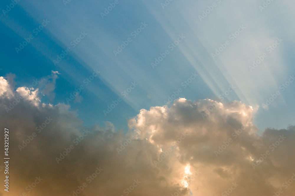 colorful dramatic sky with cloud at sunset colorful dramatic sky with cloud at sunset